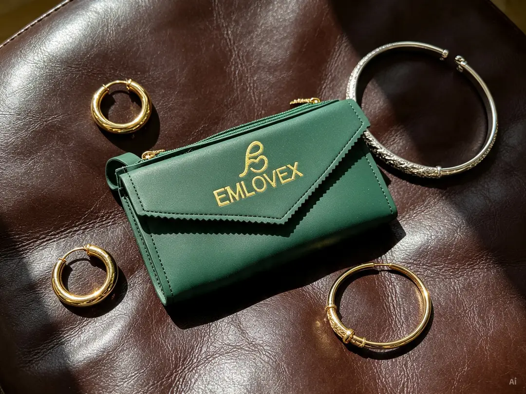 Women's PU Leather Plain Wristlet