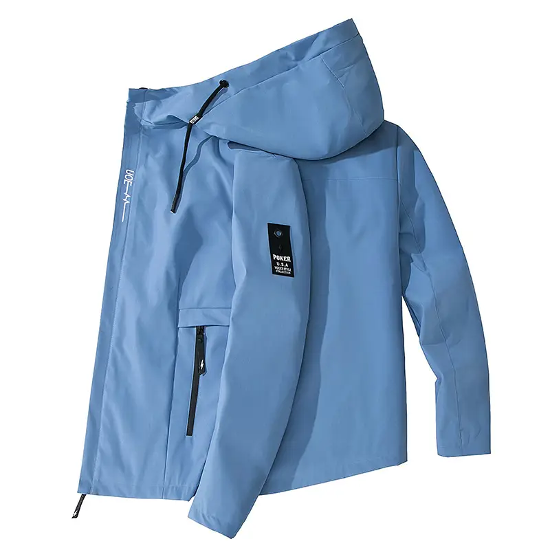 Men Hooded Casual Jacket Autumn New Style