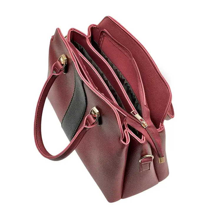 Girl's Faux Leather Studded Tote Bags
