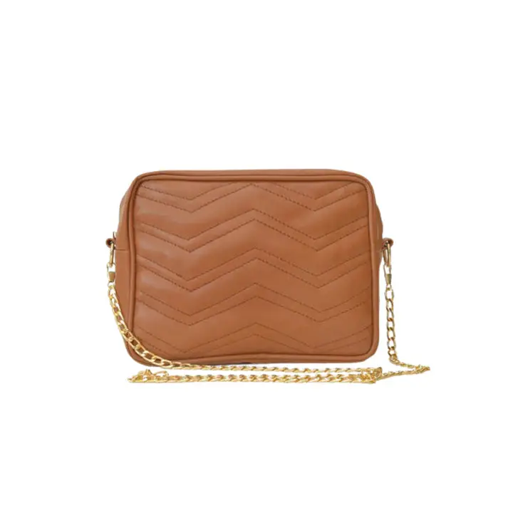 Girl's Faux Leather Textured Fancy Clutch