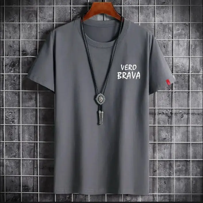 1 Pc Men's Cotton Printed T-Shirt